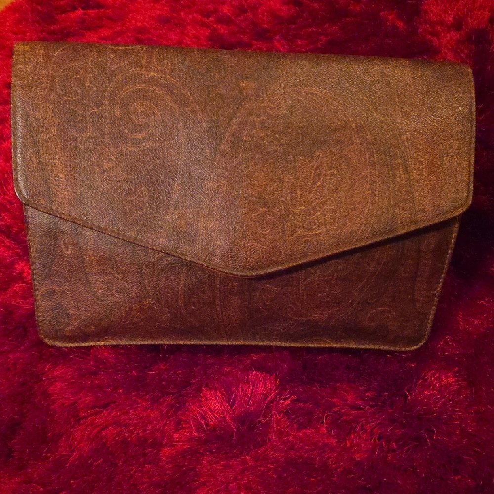 Etro Brown Clutch